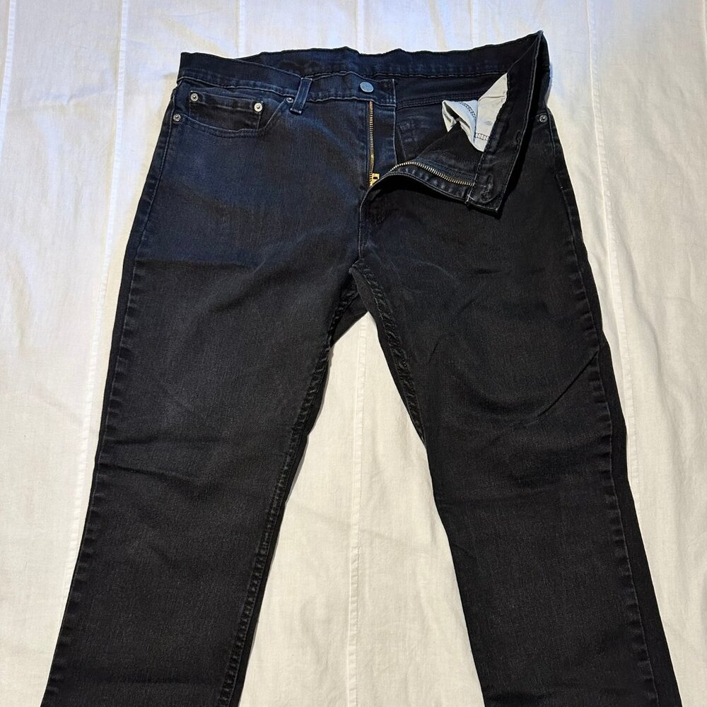 Levi's Slim Flit Stretch 511 Jeans - Black - Size 36/32